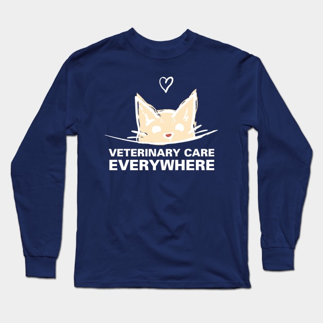 VCE for Cat Lovers (Inverse) Long Sleeve T-Shirt by VCE_Treats